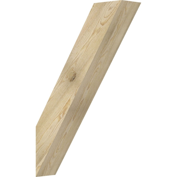 Ekena Millwork 6"W x 24"D x 36"H Traditional Rough Sawn Knee Brace, Douglas Fir BRC06X24X36TRA00RDF - main